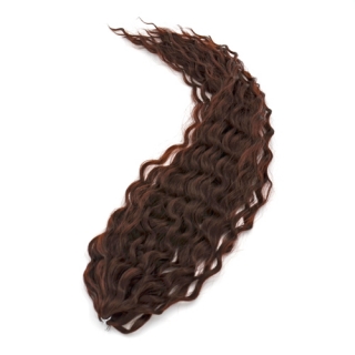 Wave curly Kanekalon - 4# - hnědá tmavá